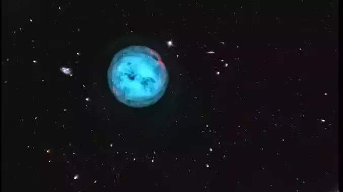 Owl Nebula 3D model