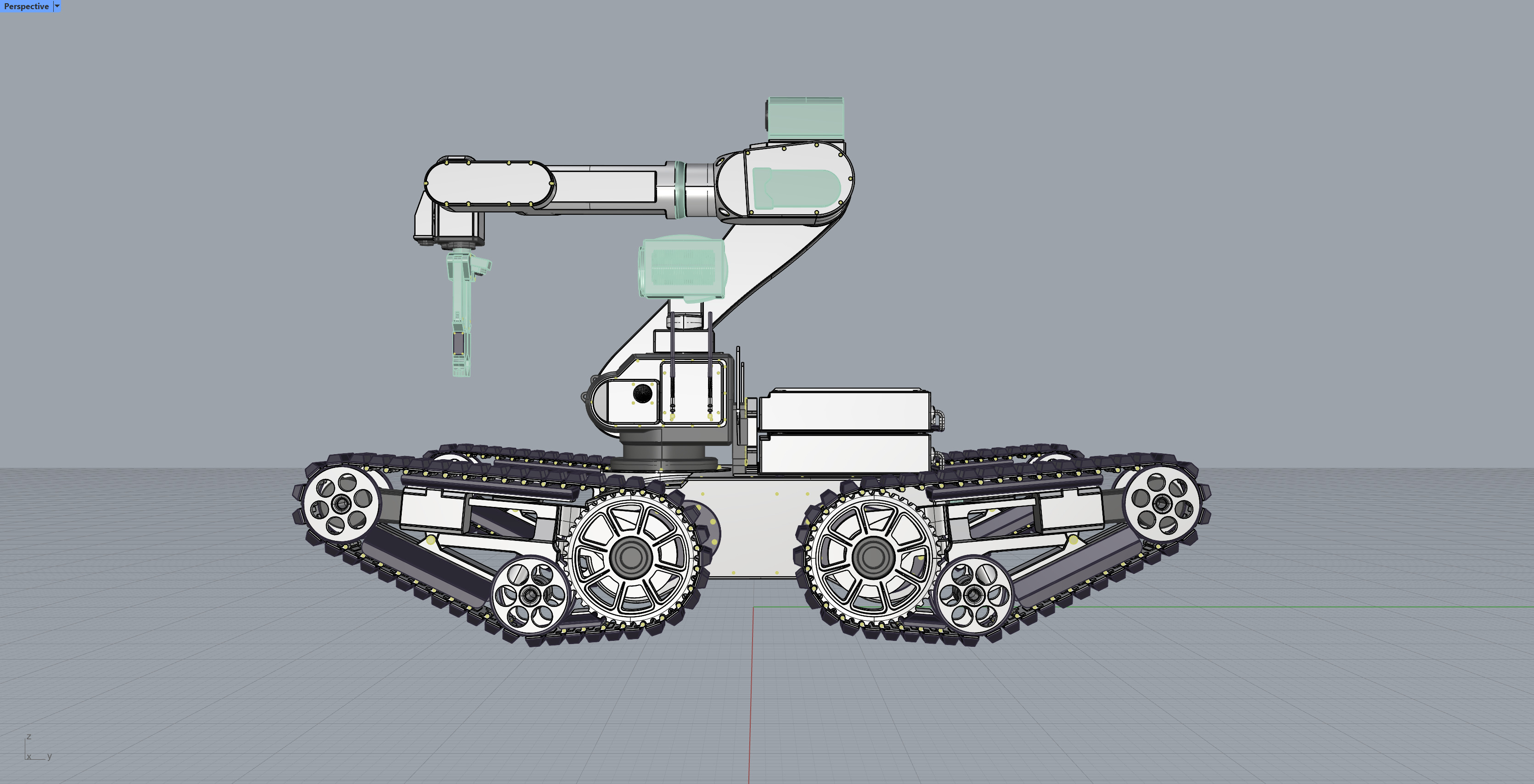 Telemax Evo Plus robot 3D model_3