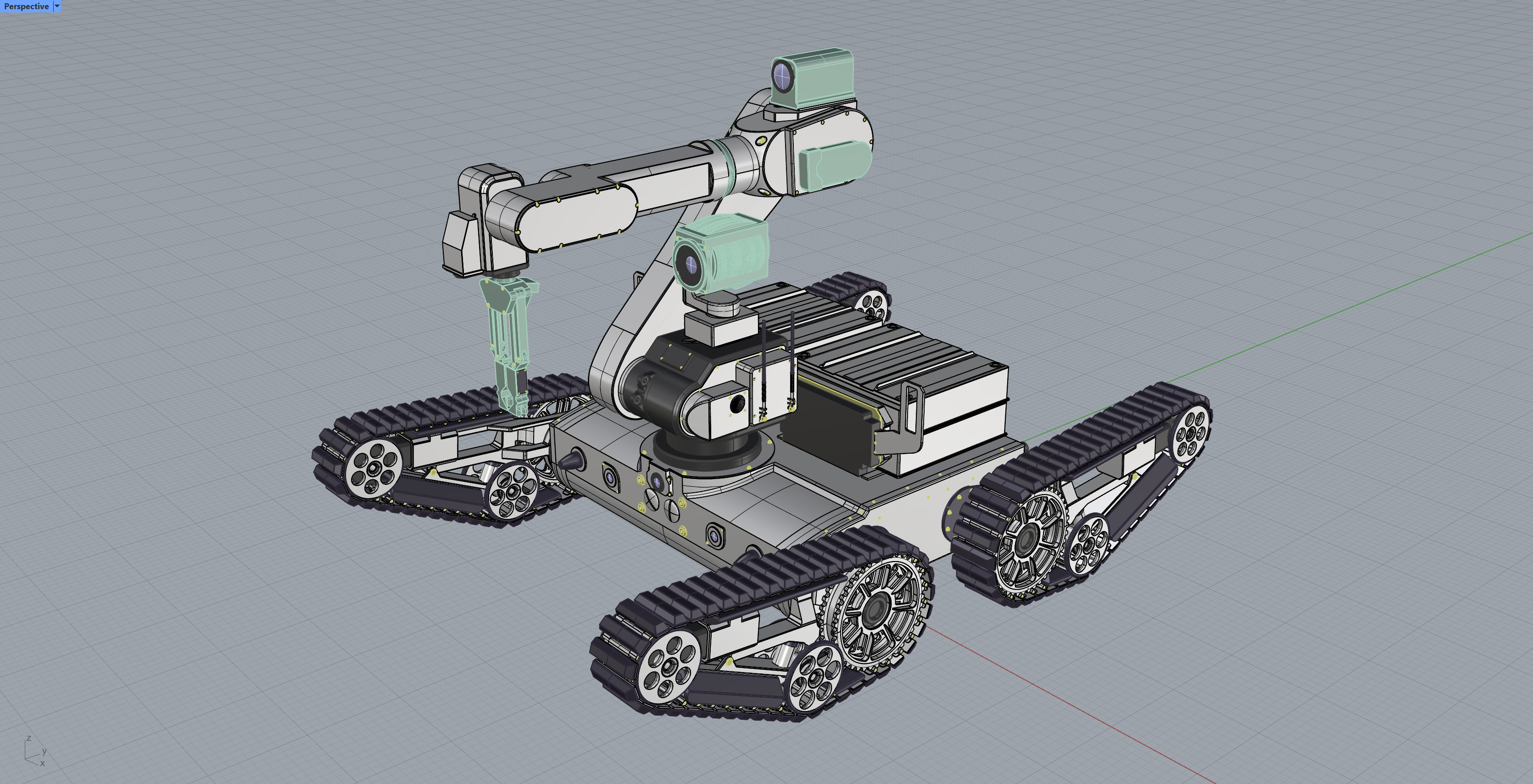 Telemax Evo Plus robot 3D model_2