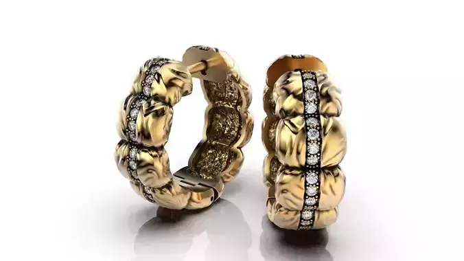 Diamond Down Jacket Earring E25