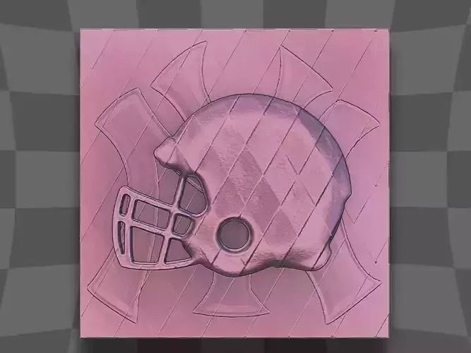 Helmet for 3D  3D print model