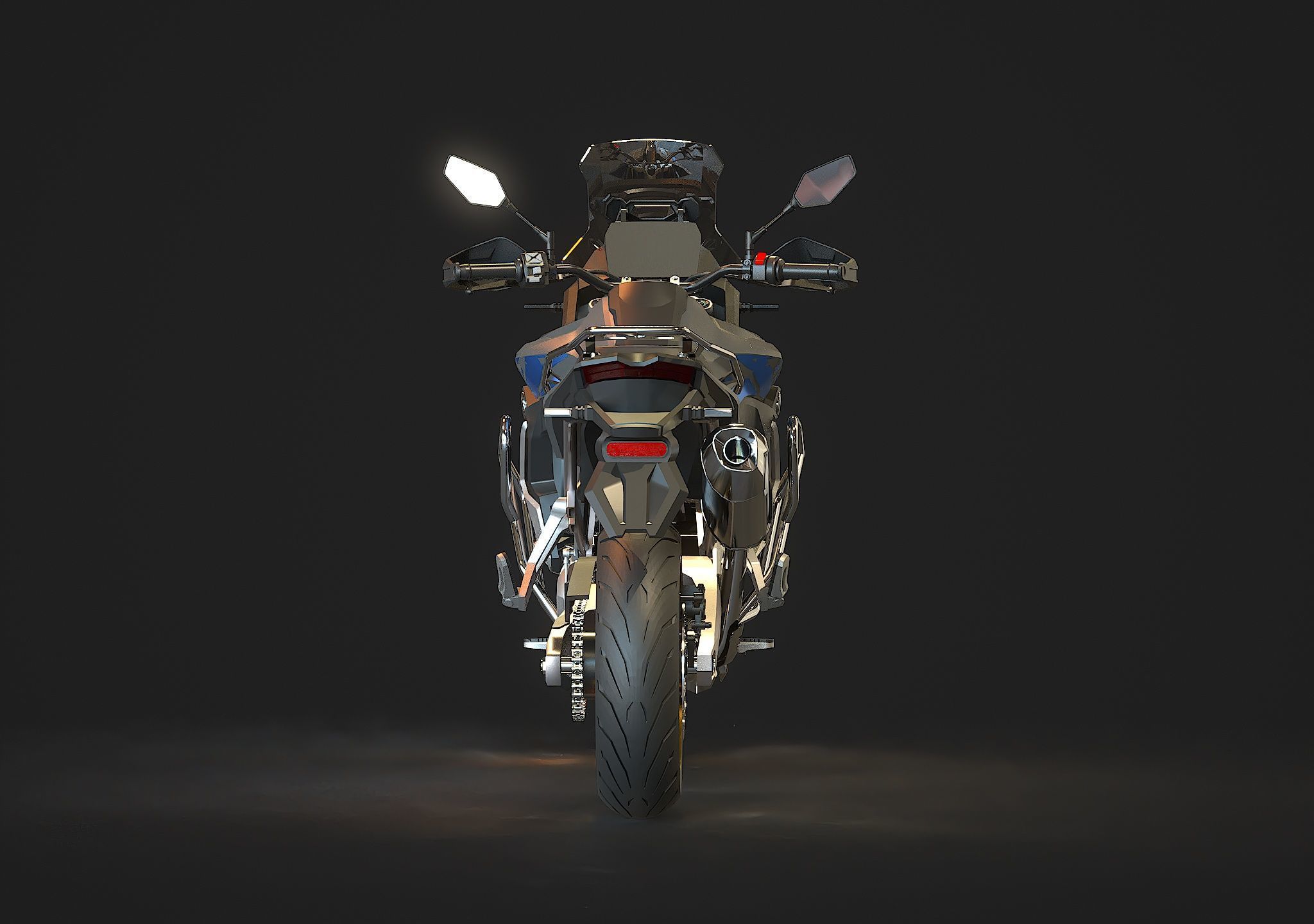 Base model  Voge 900 DSX 2024 3D model_4