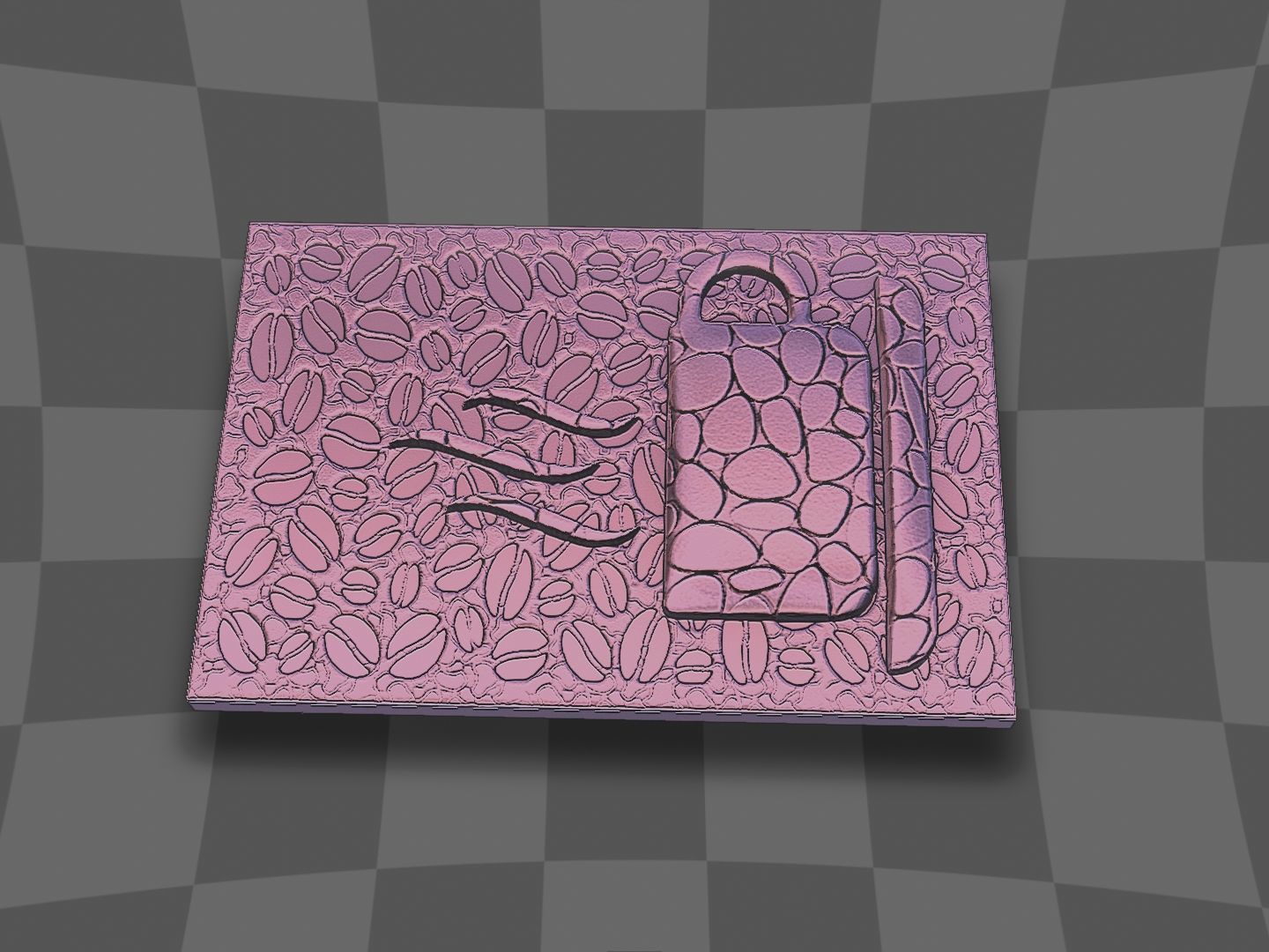 Coffee cup for 3D printing and CNC 3D print model_7