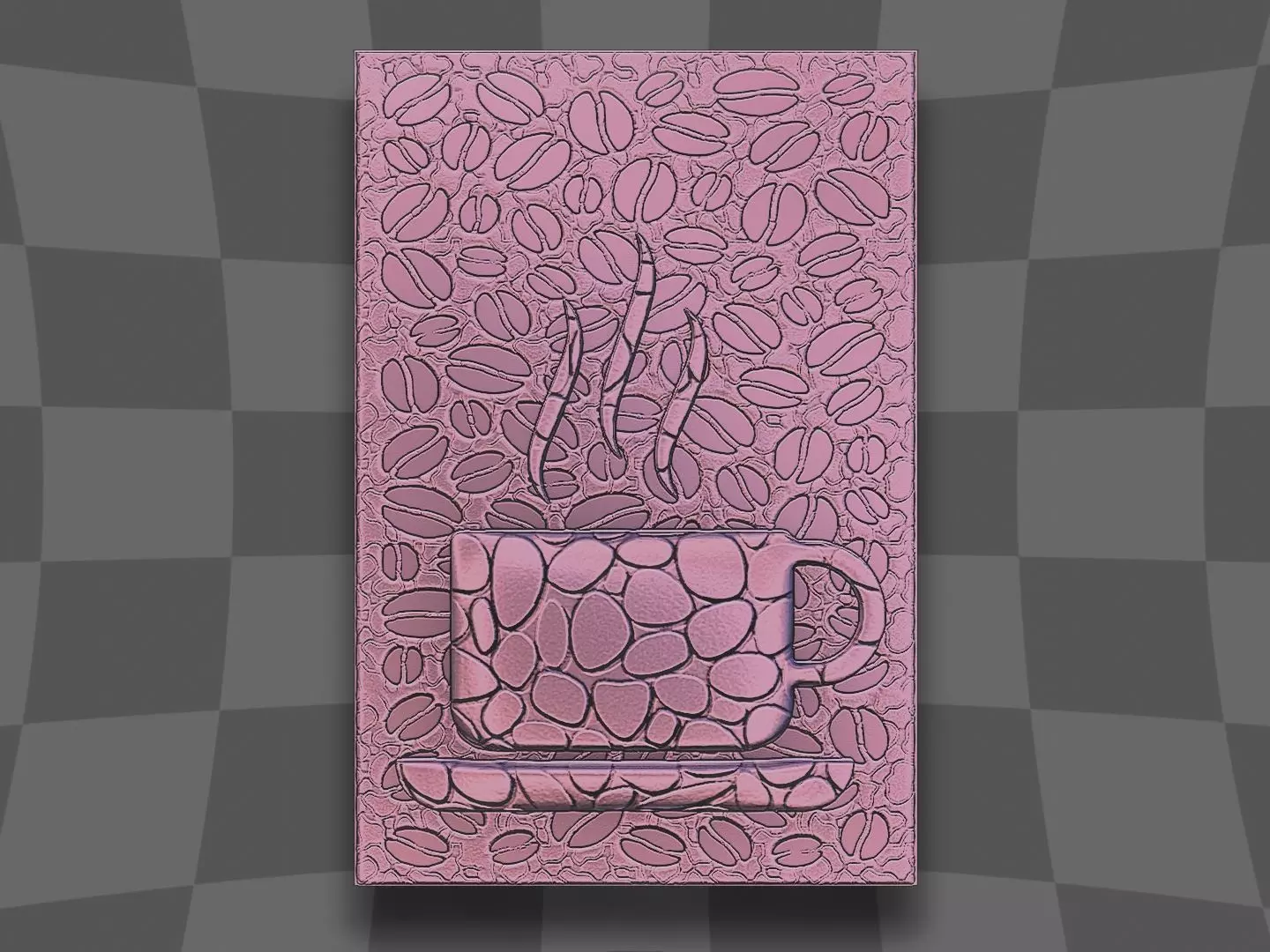 Coffee cup for 3D printing and CNC 3D print model_0