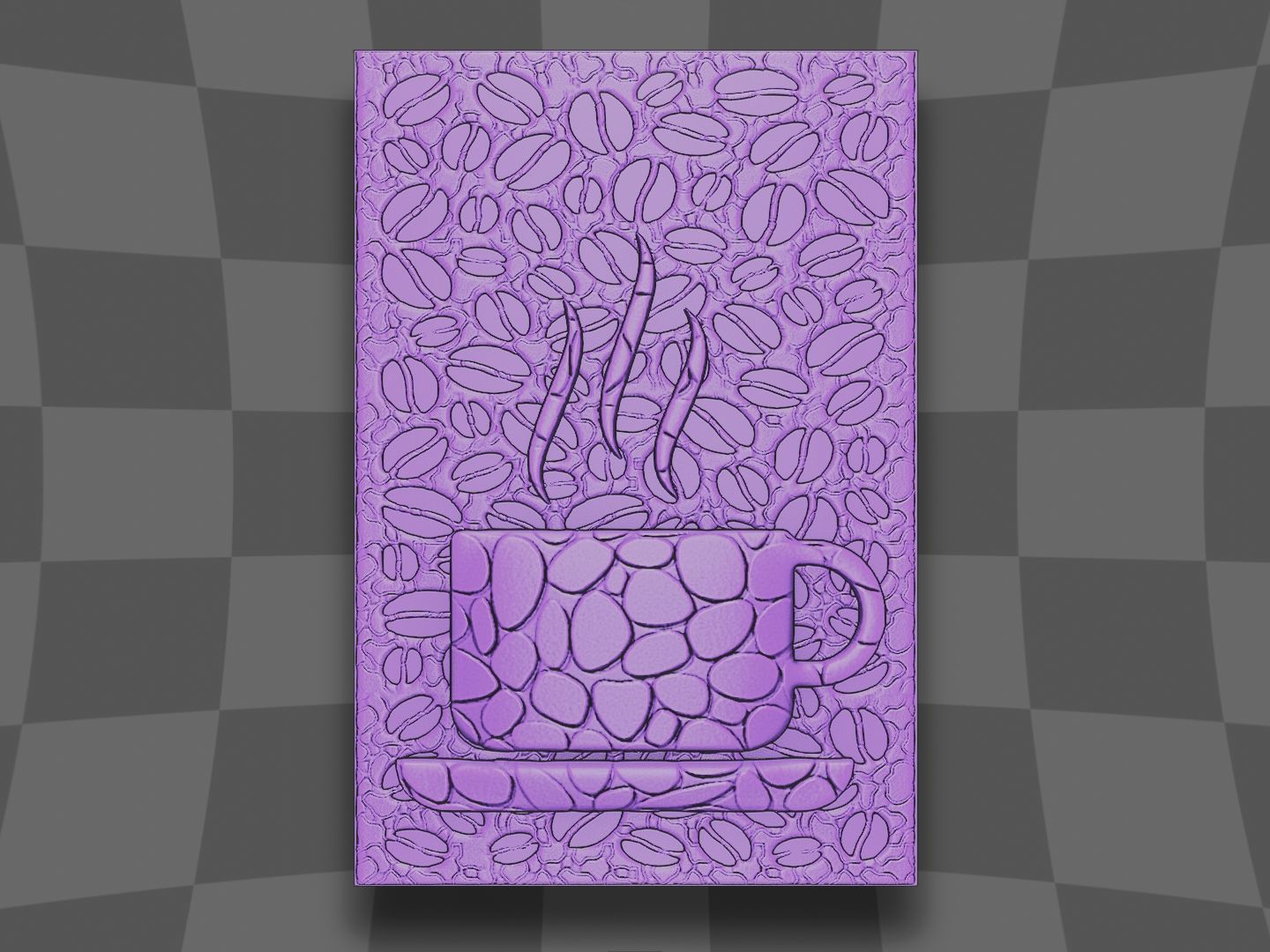 Coffee cup for 3D printing and CNC 3D print model_2