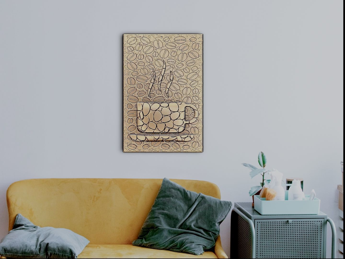 Coffee cup for 3D printing and CNC 3D print model_1