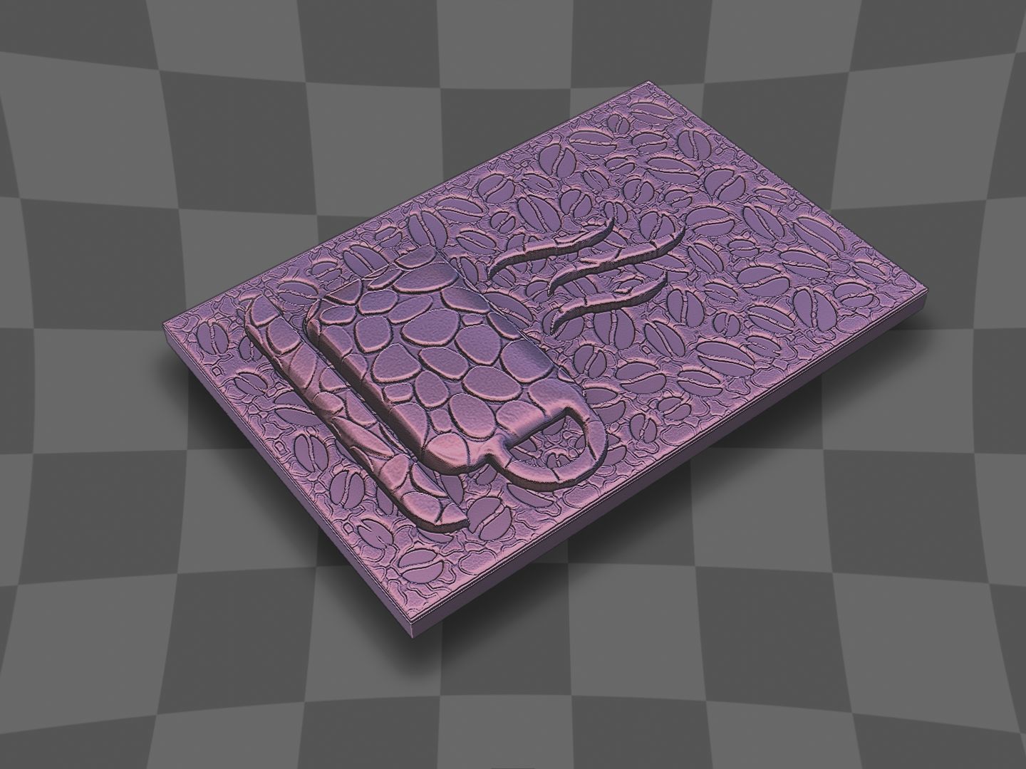 Coffee cup for 3D printing and CNC 3D print model_5