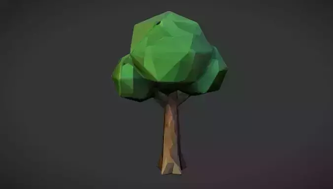 Polygonal Tree Model 