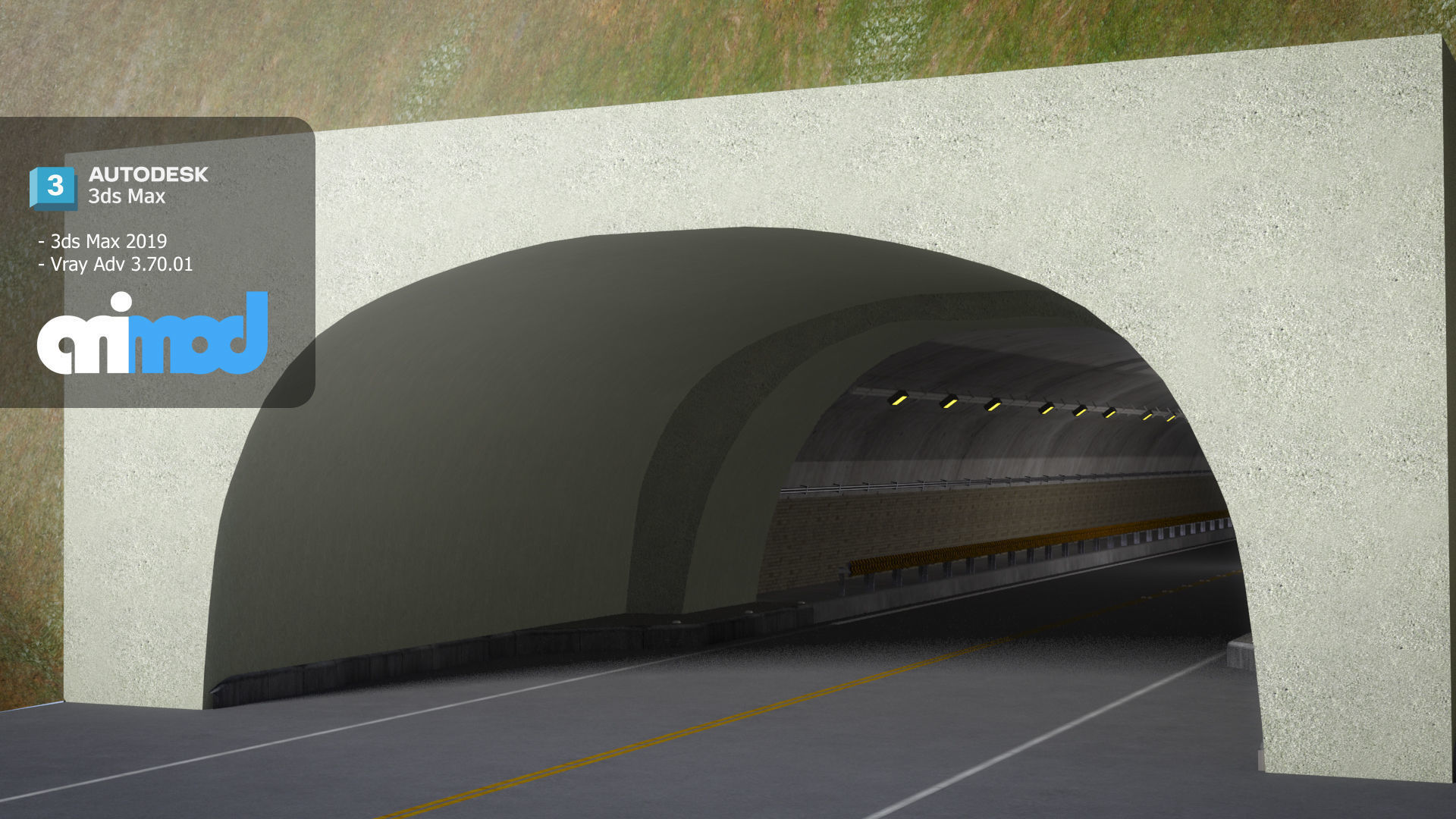 Tw Tunnel 3D model_2