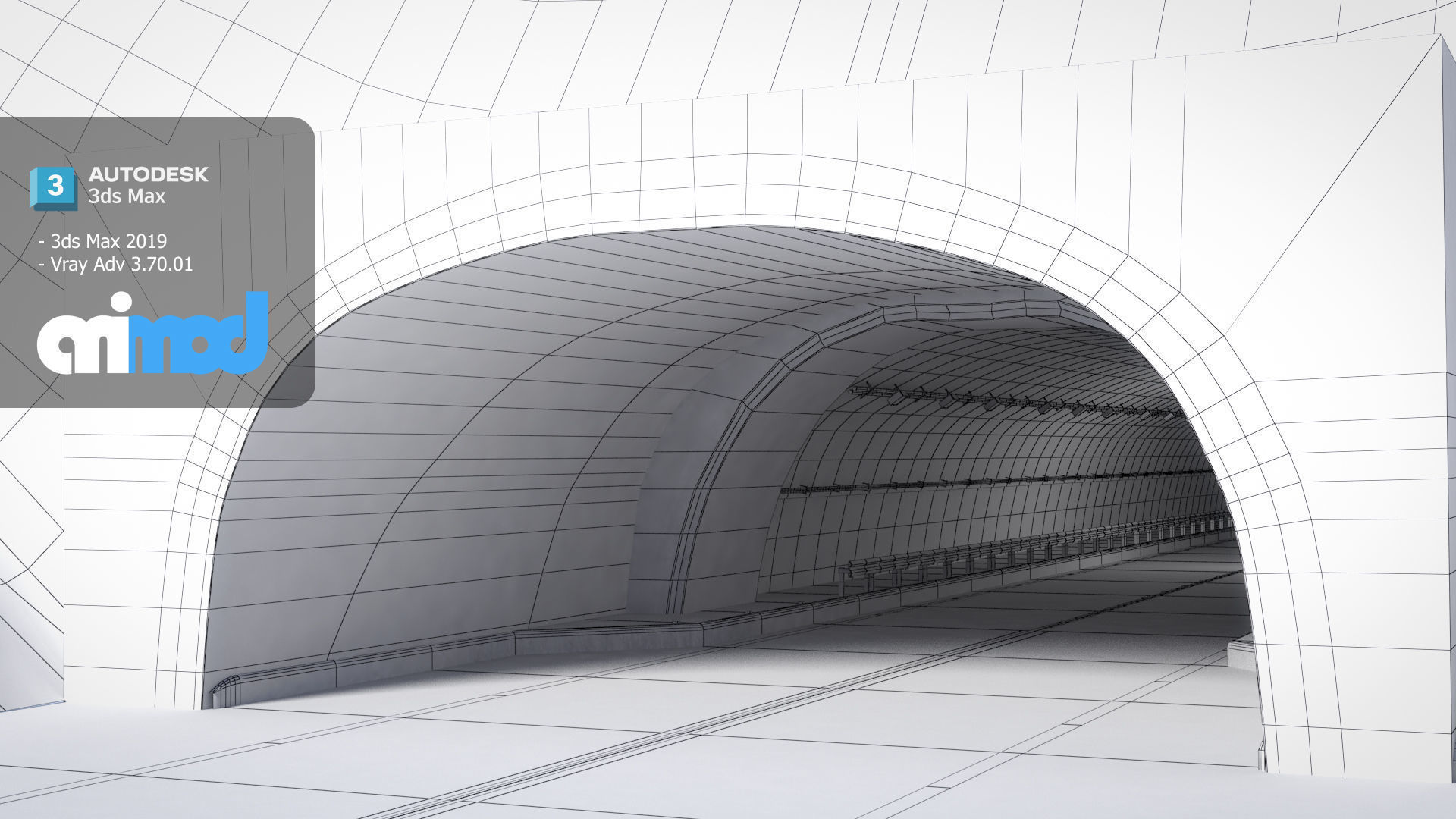 Tw Tunnel 3D model_7