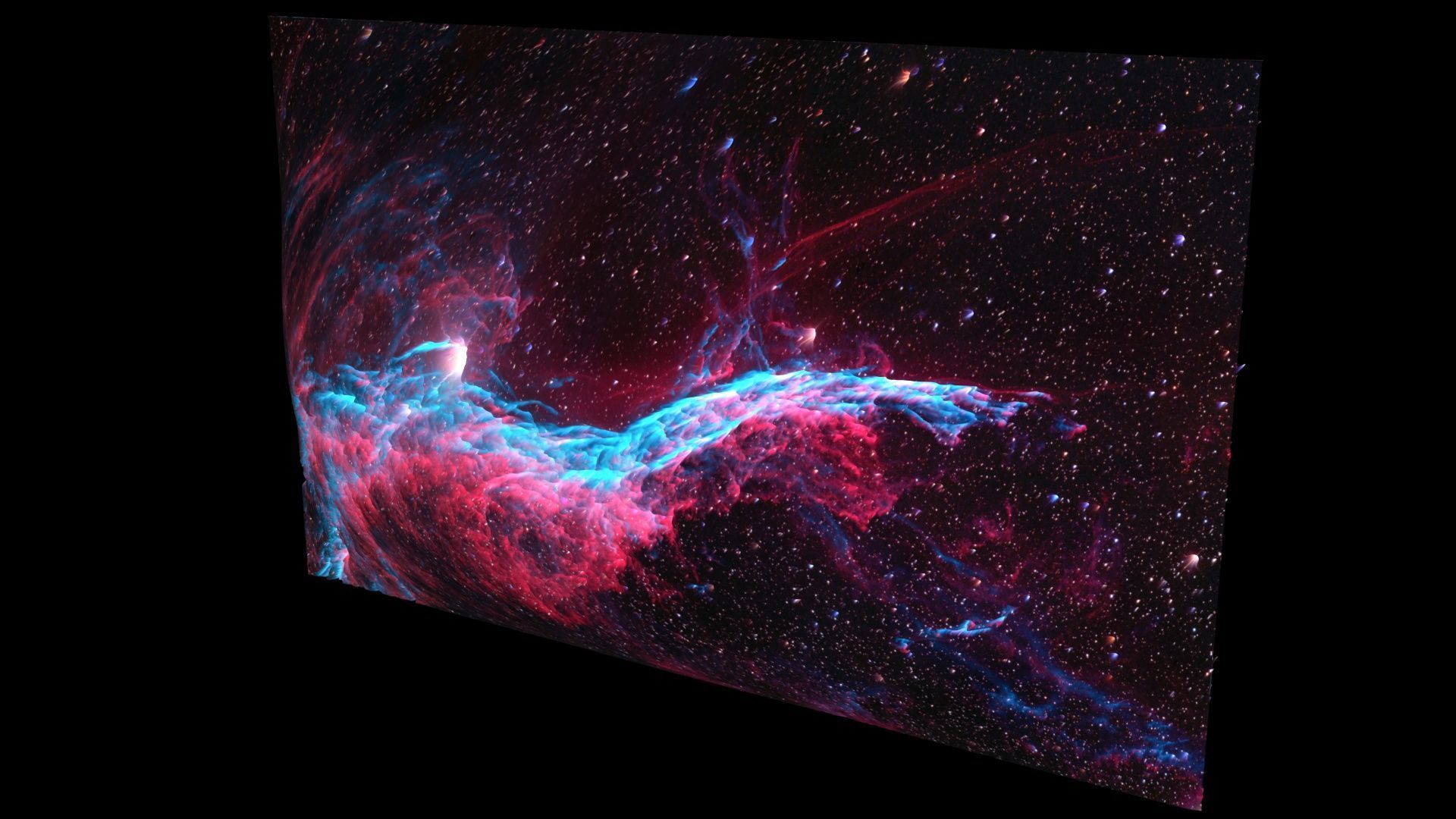 Veil Nebula 3D model_4