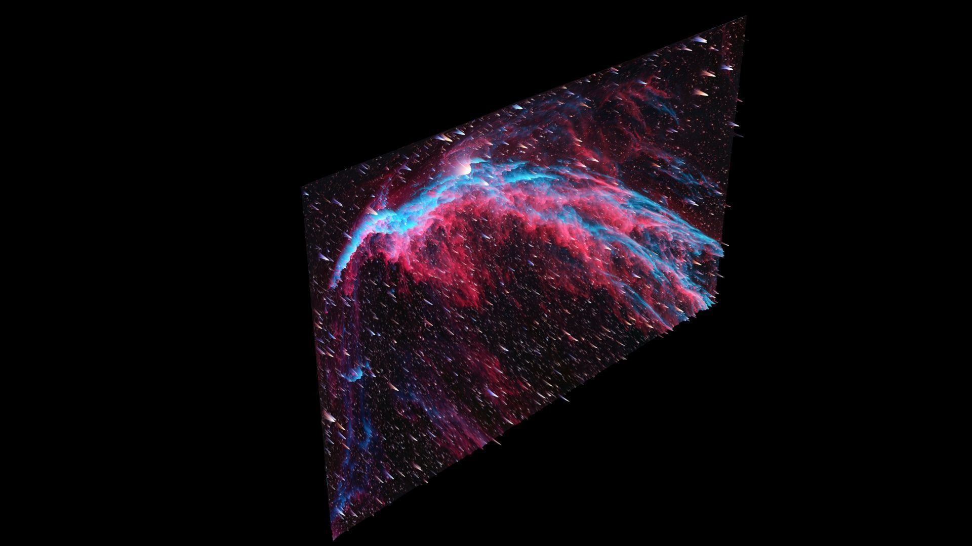 Veil Nebula 3D model_5