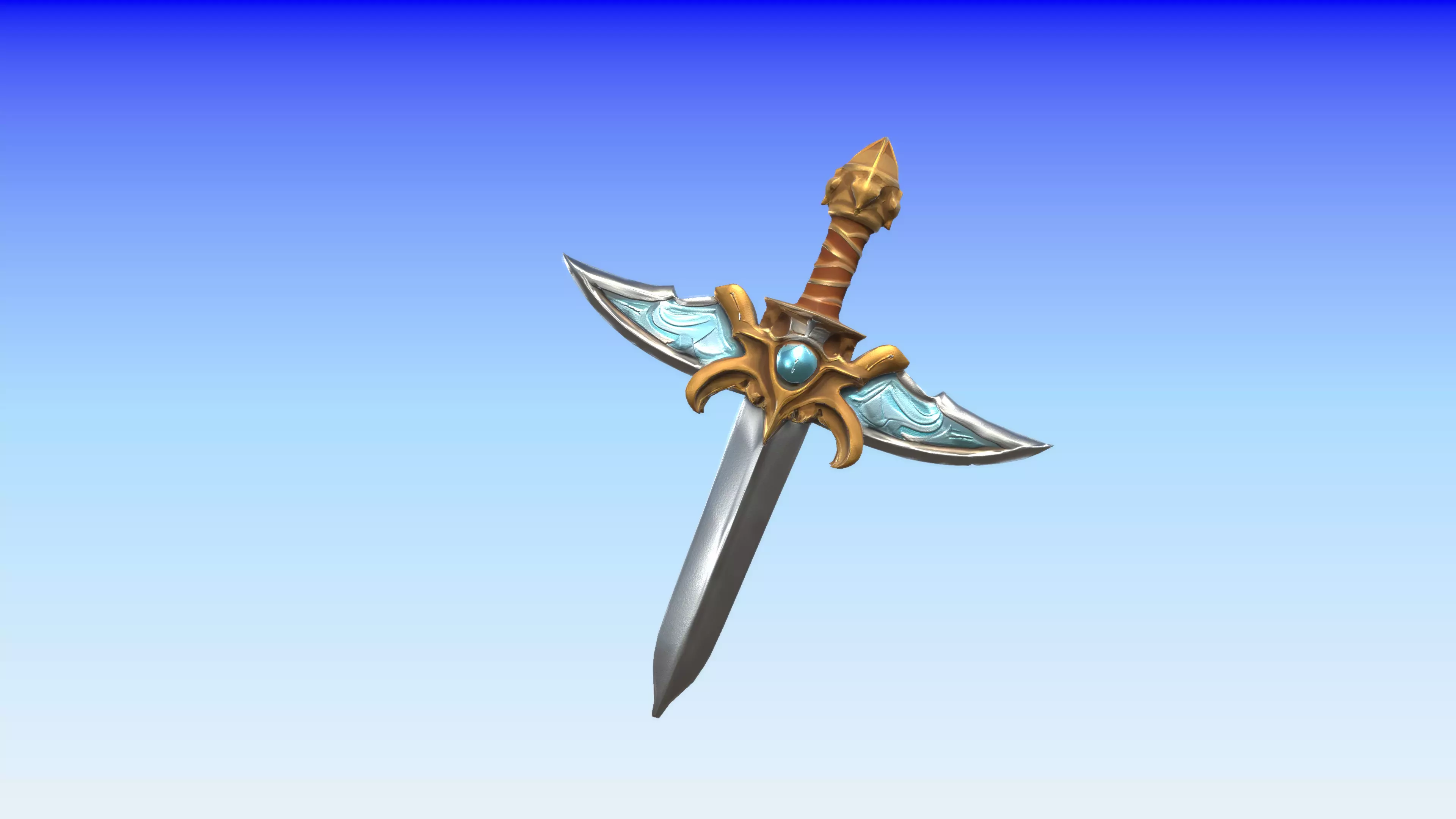 Sword 3D Low-poly 3D model