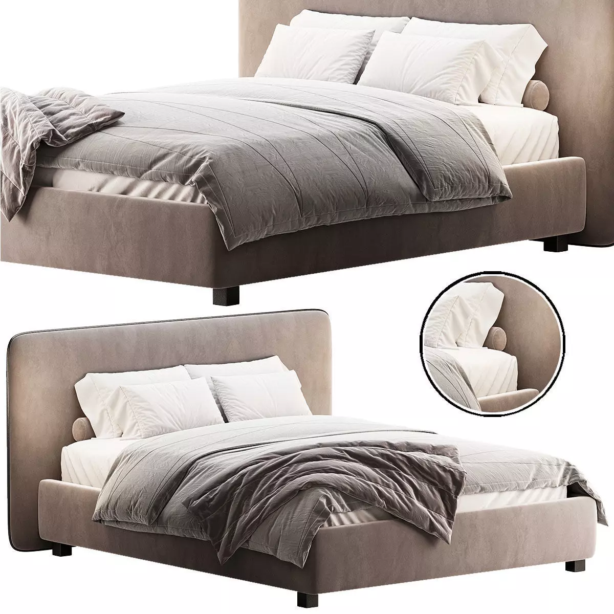 Barry Bed  3D model_0