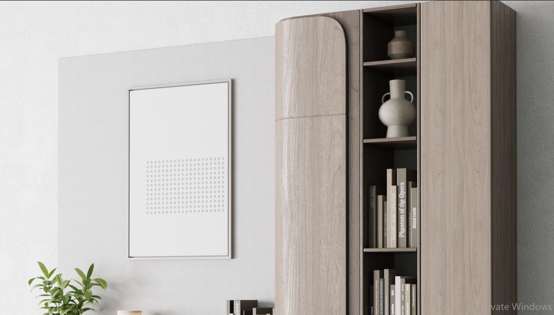 Workplace - Home offfice set - office furniture - 34 3D model_6