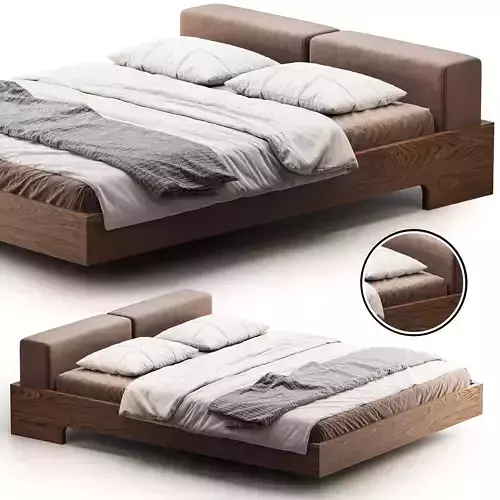 Doze Bed 3D model