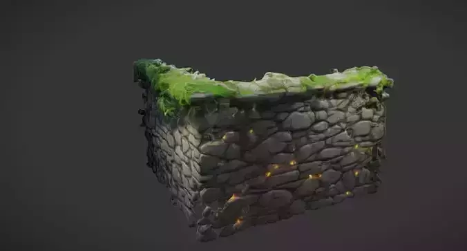 Enchanted Stone Wall