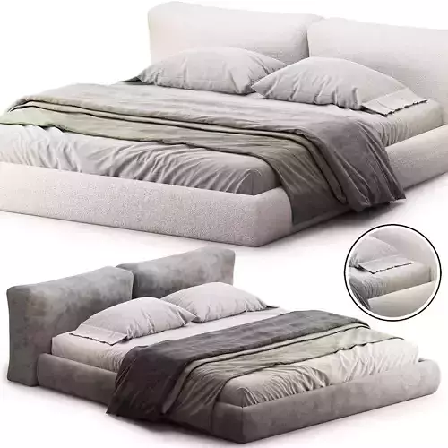 Gredall Scratch Resistant Bed