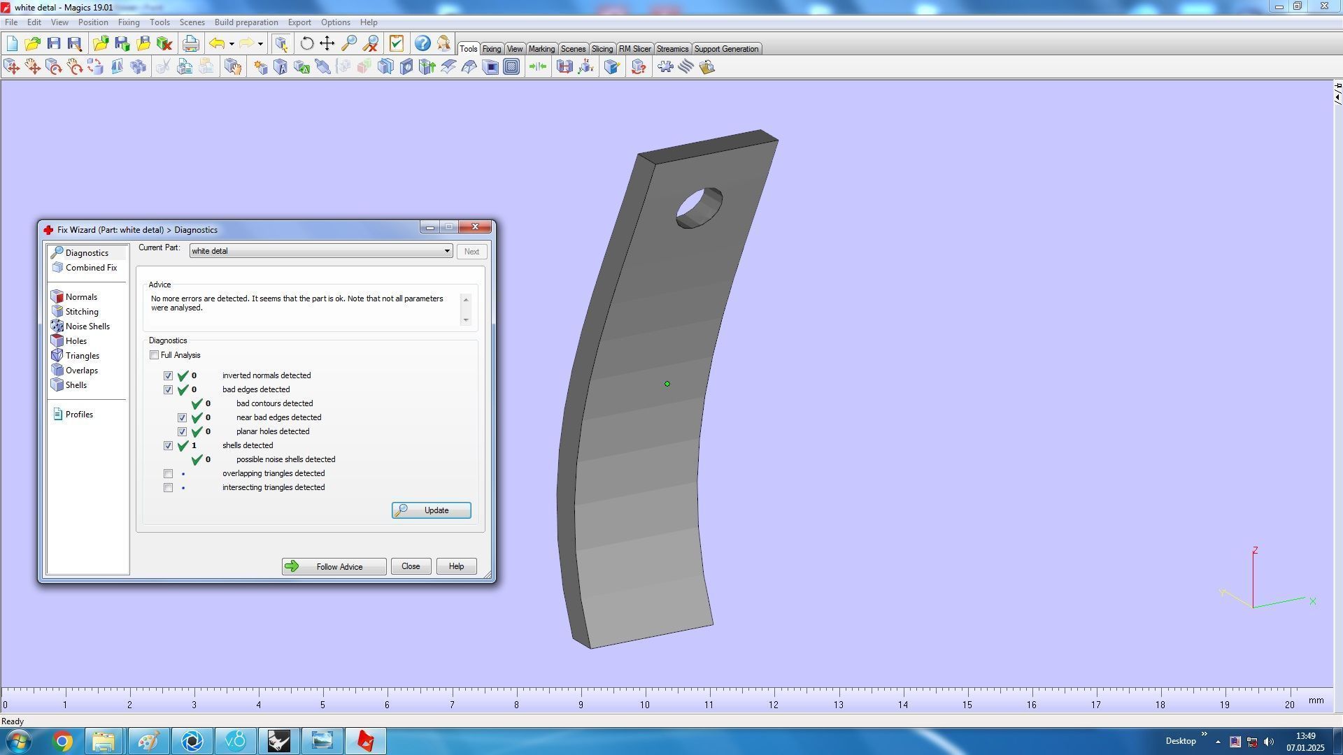 Flower Clip Back Earrings With Mother of pearl or Malachite  3D print model_14
