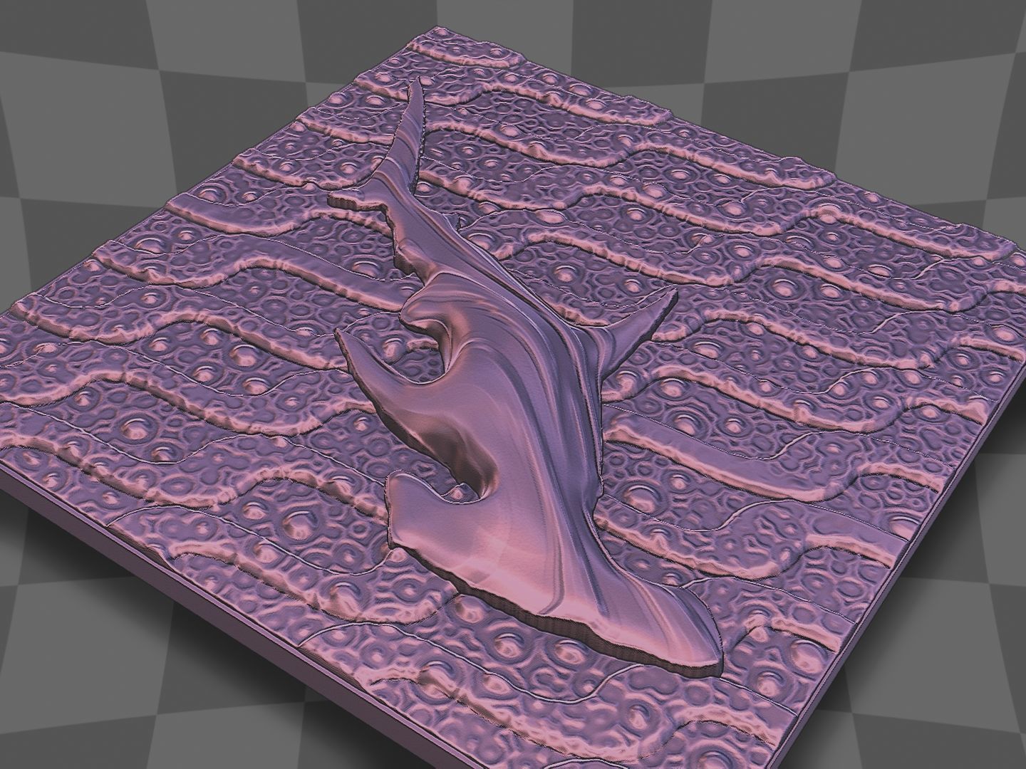 Hammerhead shark design for 3D printing 3D print model_4