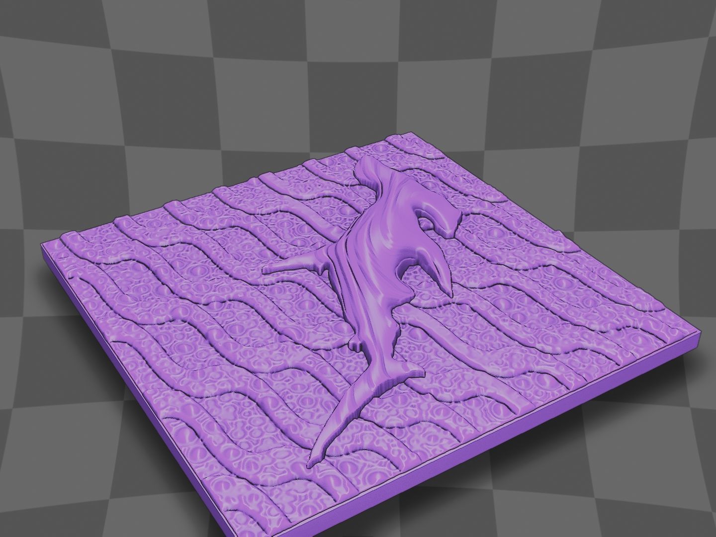 Hammerhead shark design for 3D printing 3D print model_2