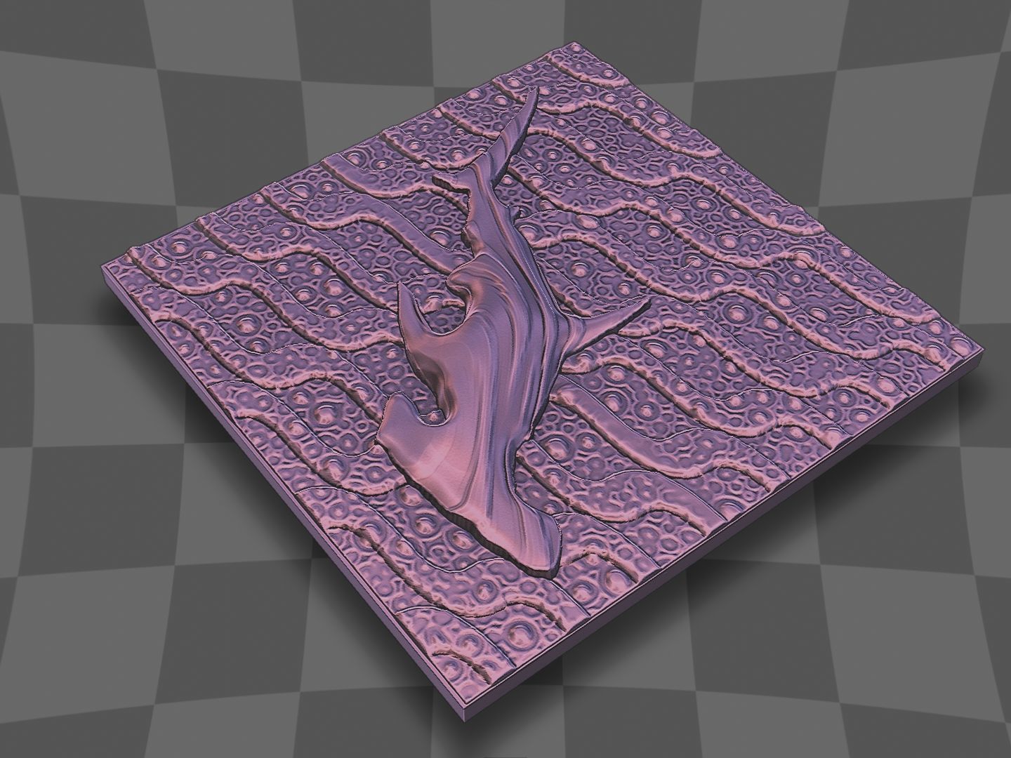 Hammerhead shark design for 3D printing 3D print model_3