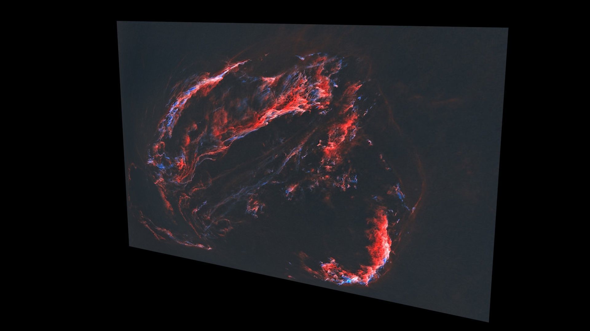 Veil Nebula 3D model_4