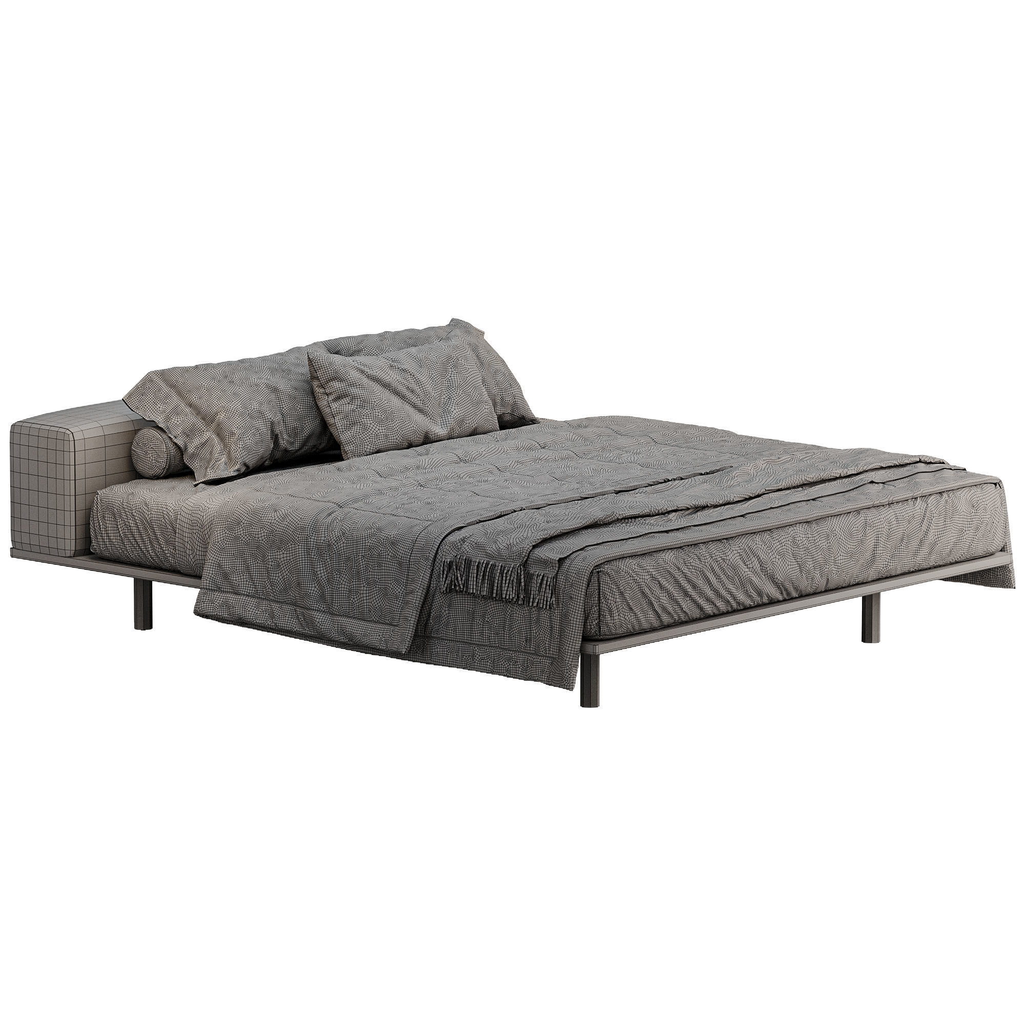 Strict Bed 3D model_2