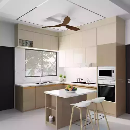 Modern kitchen interior