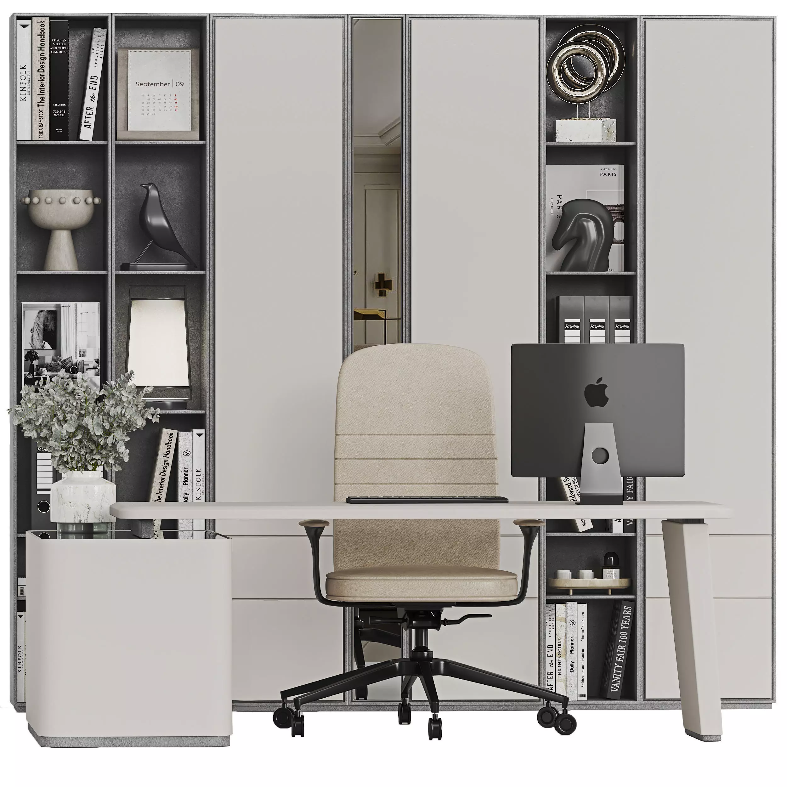 office furniture 01 3D model