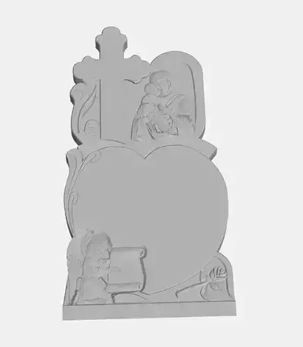 Monument with maria and jesus 2