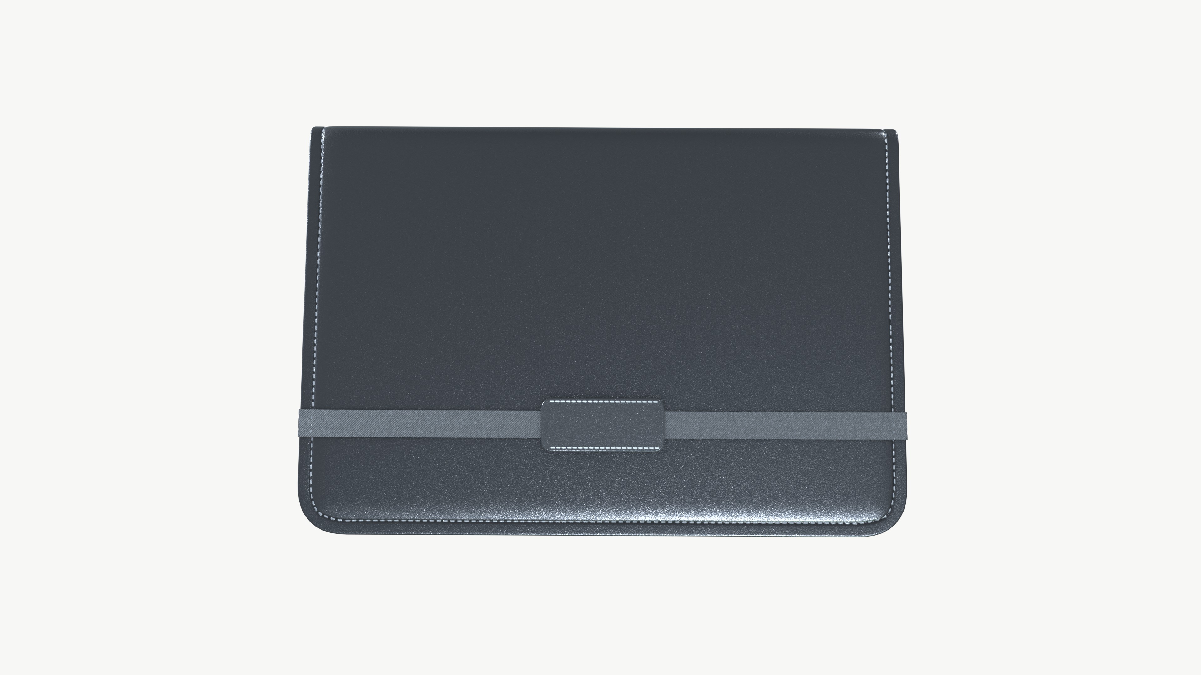 Notebook Low-poly 3D model_2