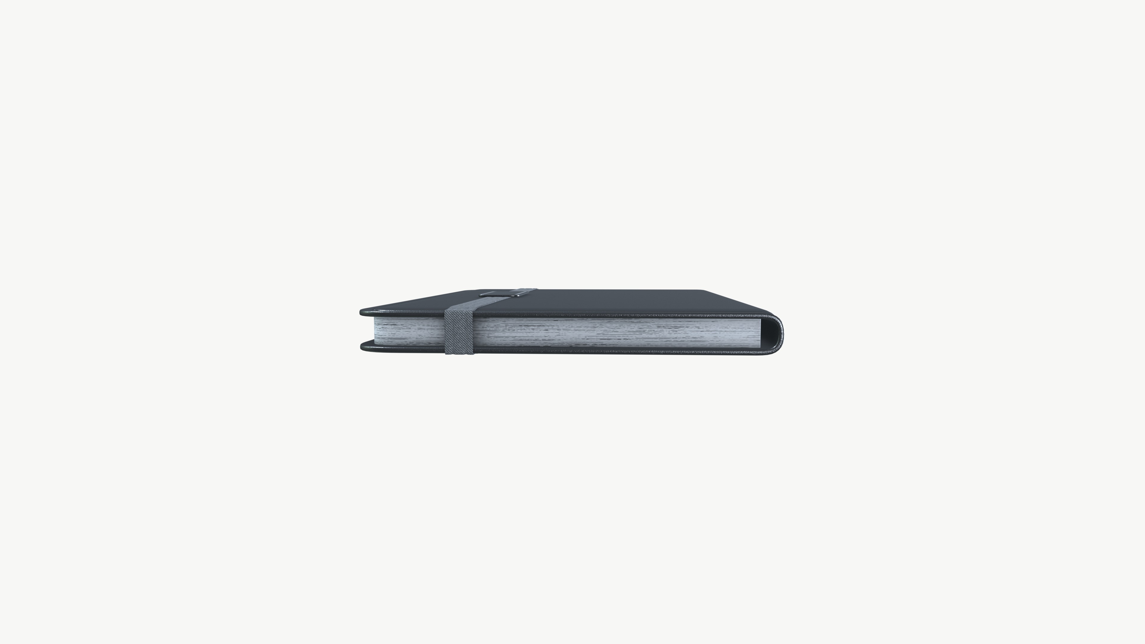 Notebook Low-poly 3D model_7