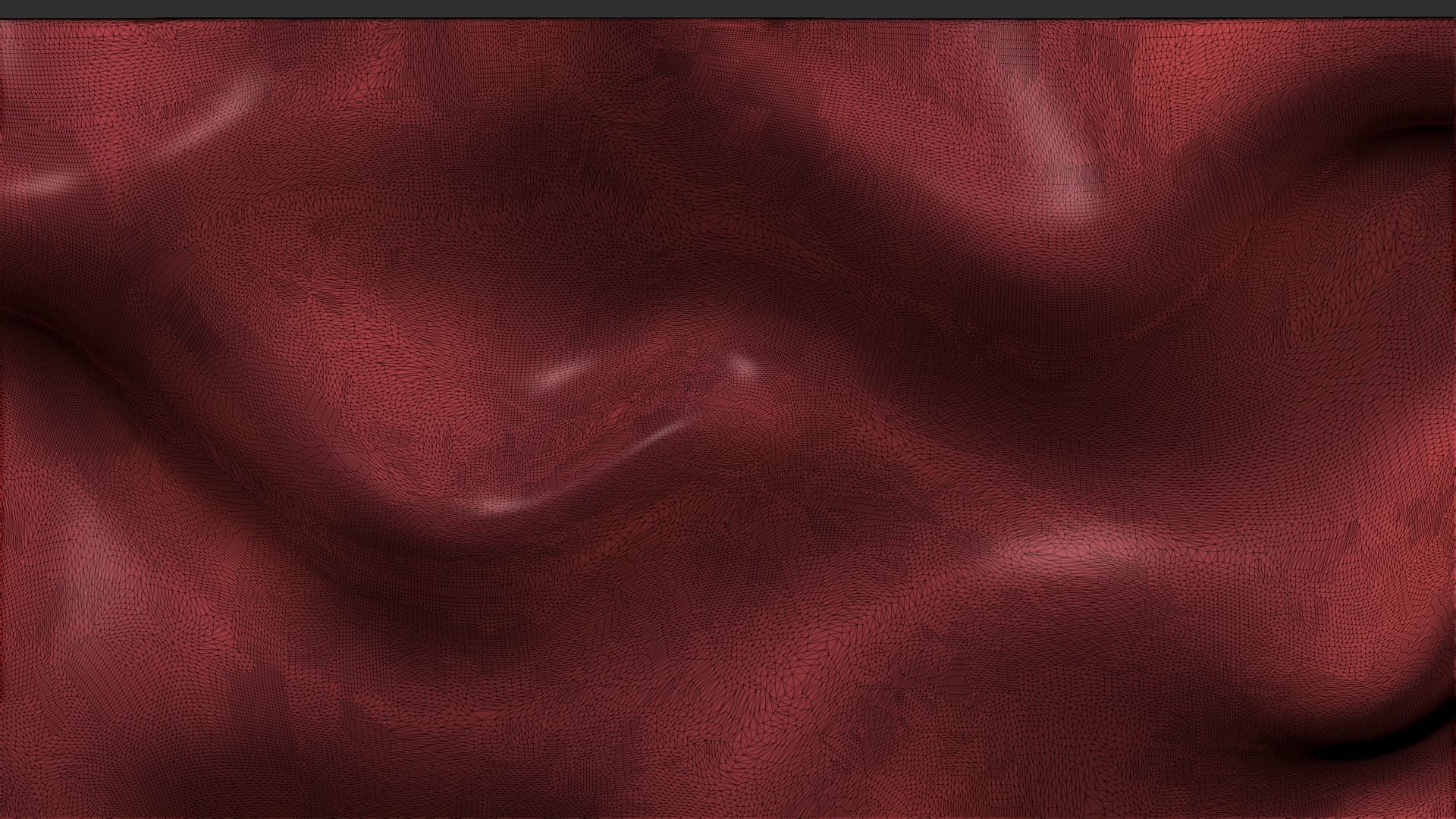 Wavy Wall Art Panel 3D model_10