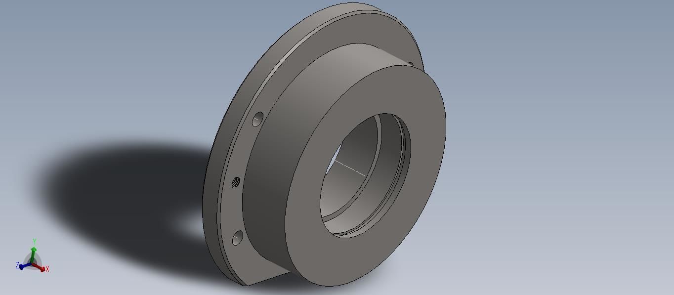 Wheel Block for Crane 3D model_4