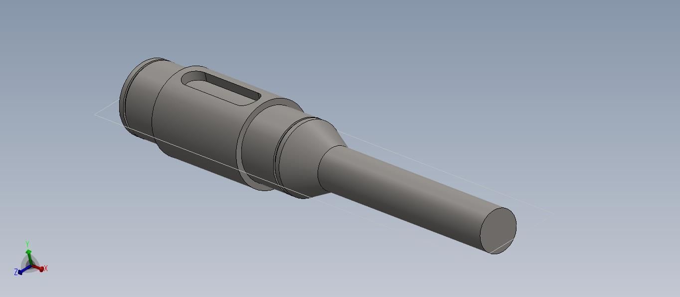 Wheel Block for Crane 3D model_3