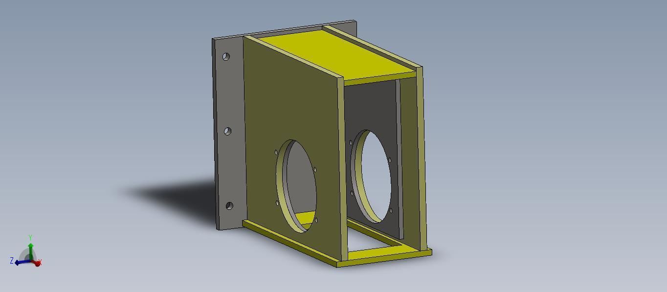 Wheel Block for Crane 3D model_1