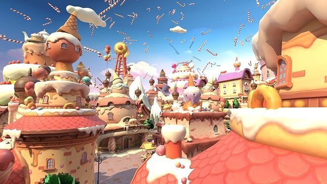 Candy Land 3D model