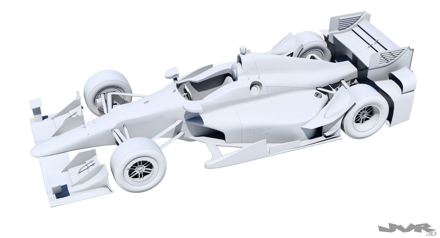 Indycar 2015 Chevrolet - Road and Oval 3D model_12