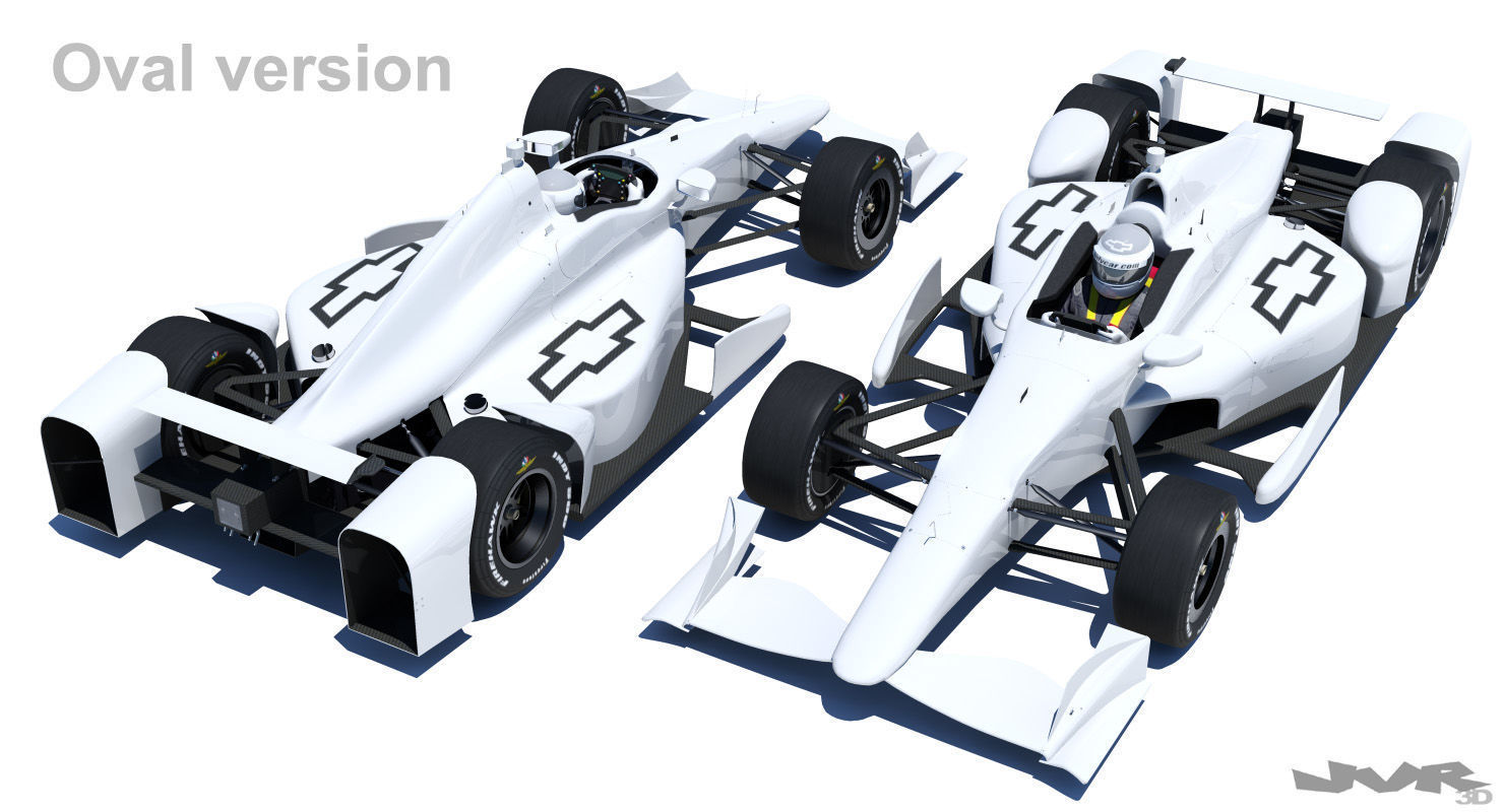 Indycar 2015 Chevrolet - Road and Oval 3D model_1