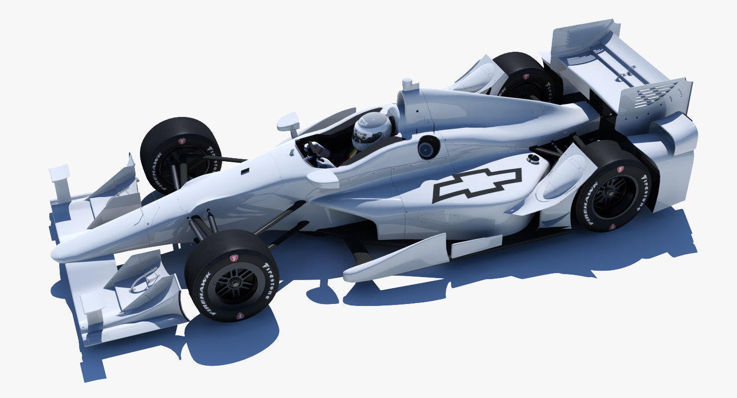 Indycar 2015 Chevrolet - Road and Oval 3D model_2