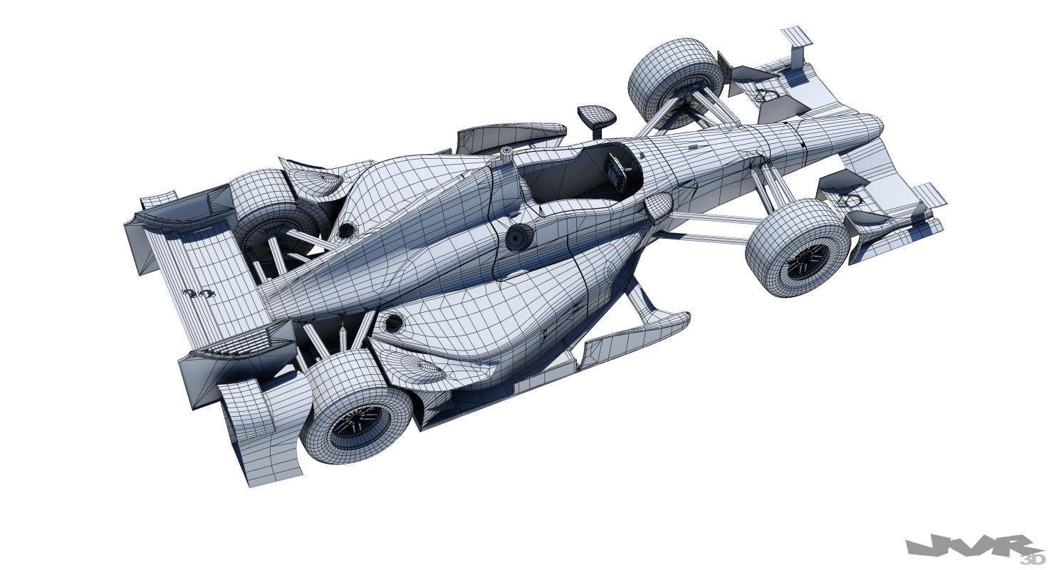 Indycar 2015 Chevrolet - Road and Oval 3D model_13