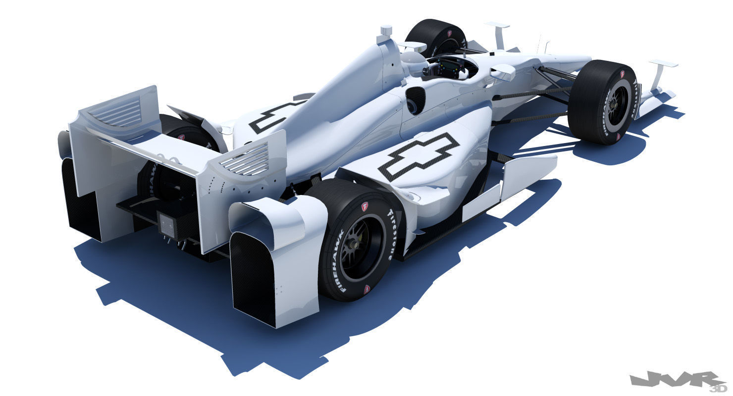 Indycar 2015 Chevrolet - Road and Oval 3D model_6