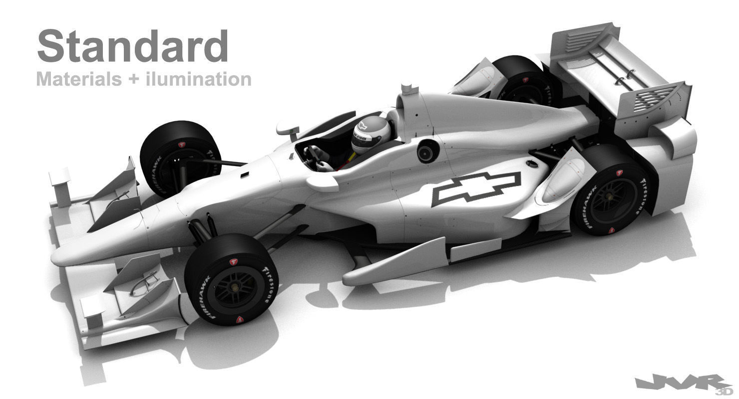 Indycar 2015 Chevrolet - Road and Oval 3D model_15