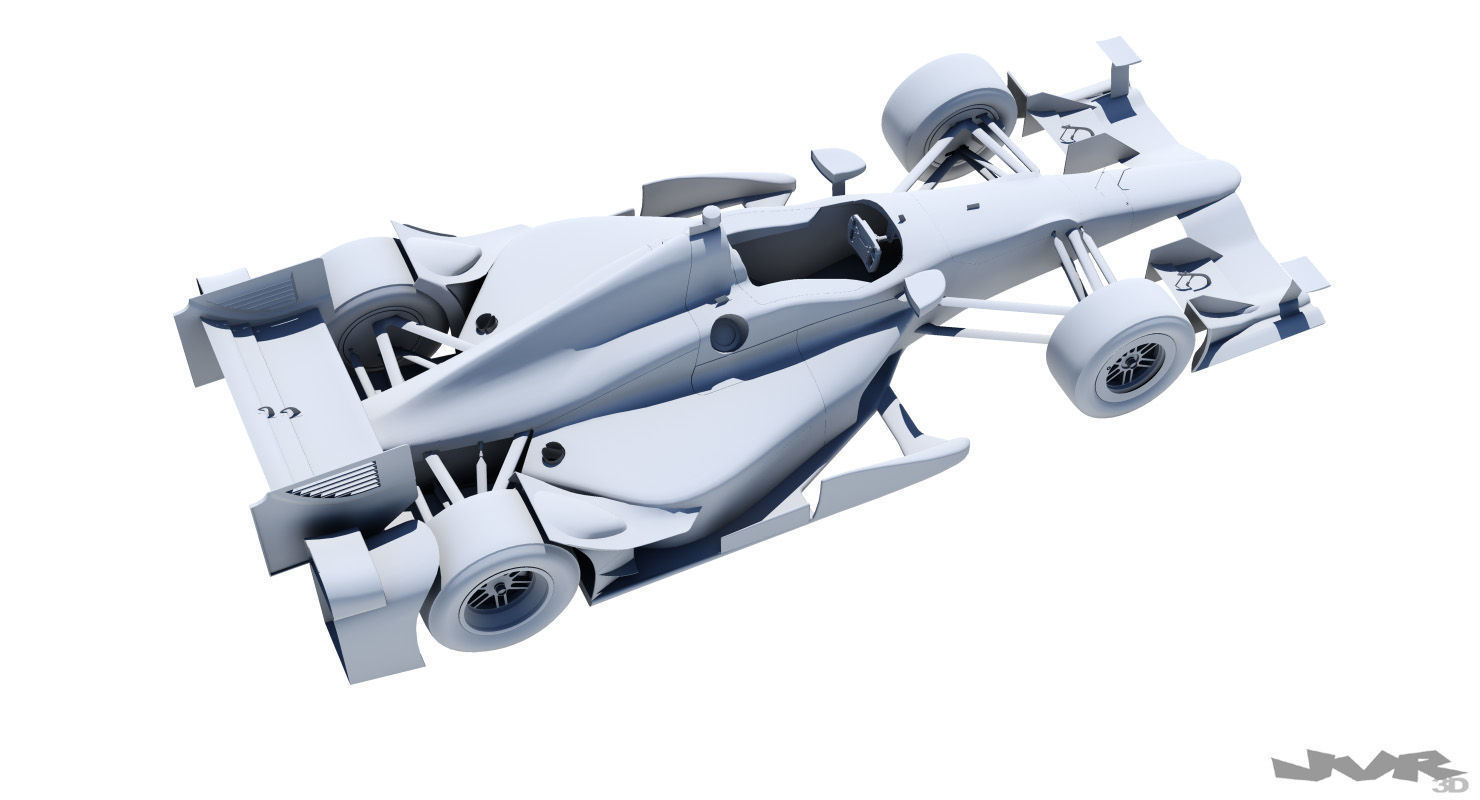 Indycar 2015 Chevrolet - Road and Oval 3D model_14