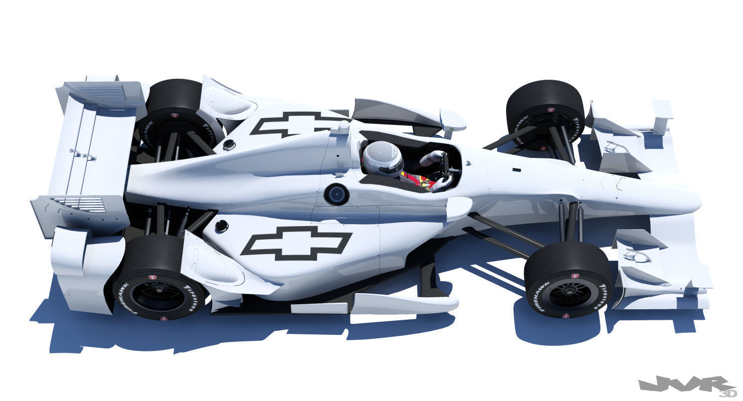 Indycar 2015 Chevrolet - Road and Oval 3D model_3