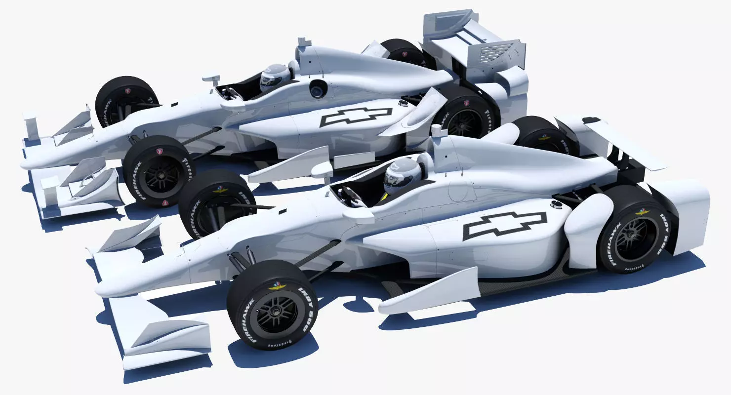 Indycar 2015 Chevrolet - Road and Oval 3D model_0