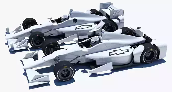 Indycar 2015 Chevrolet - Road and Oval 3D model