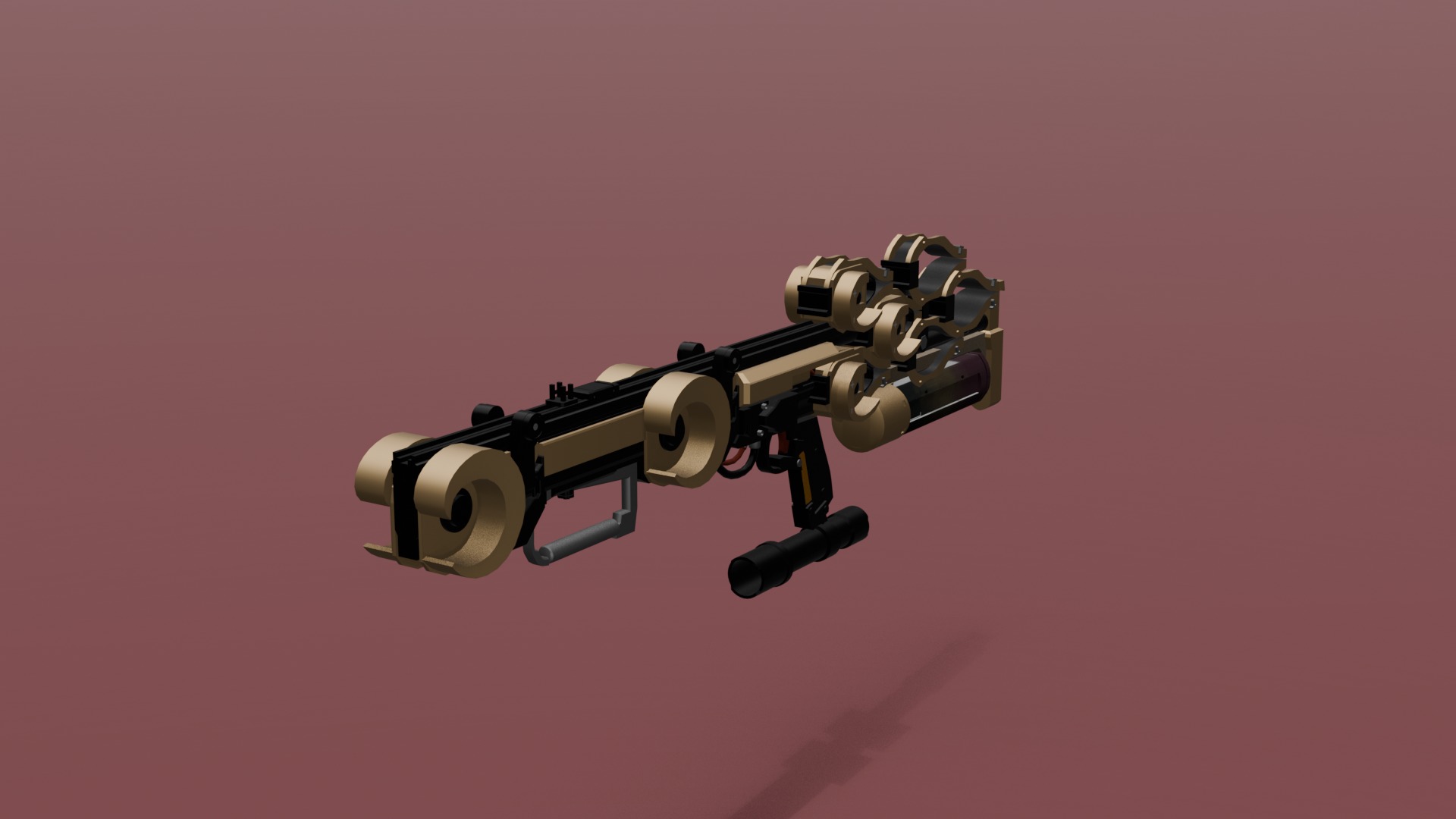 Ray Gun 3D model 3D model_2