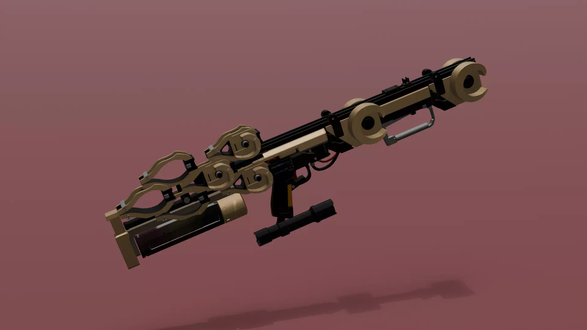 Ray Gun 3D model 3D model_0